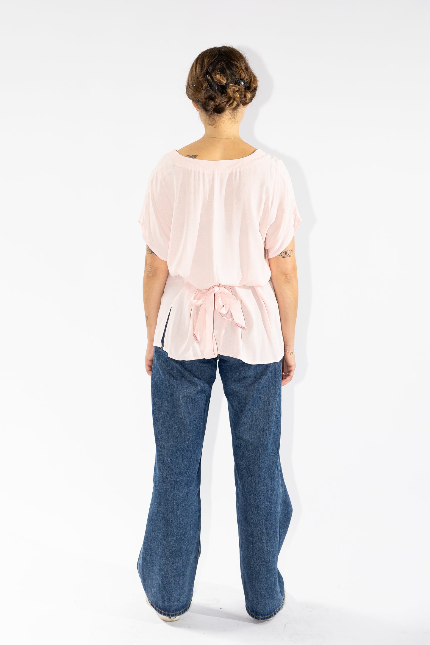 Embroidered Flower Top