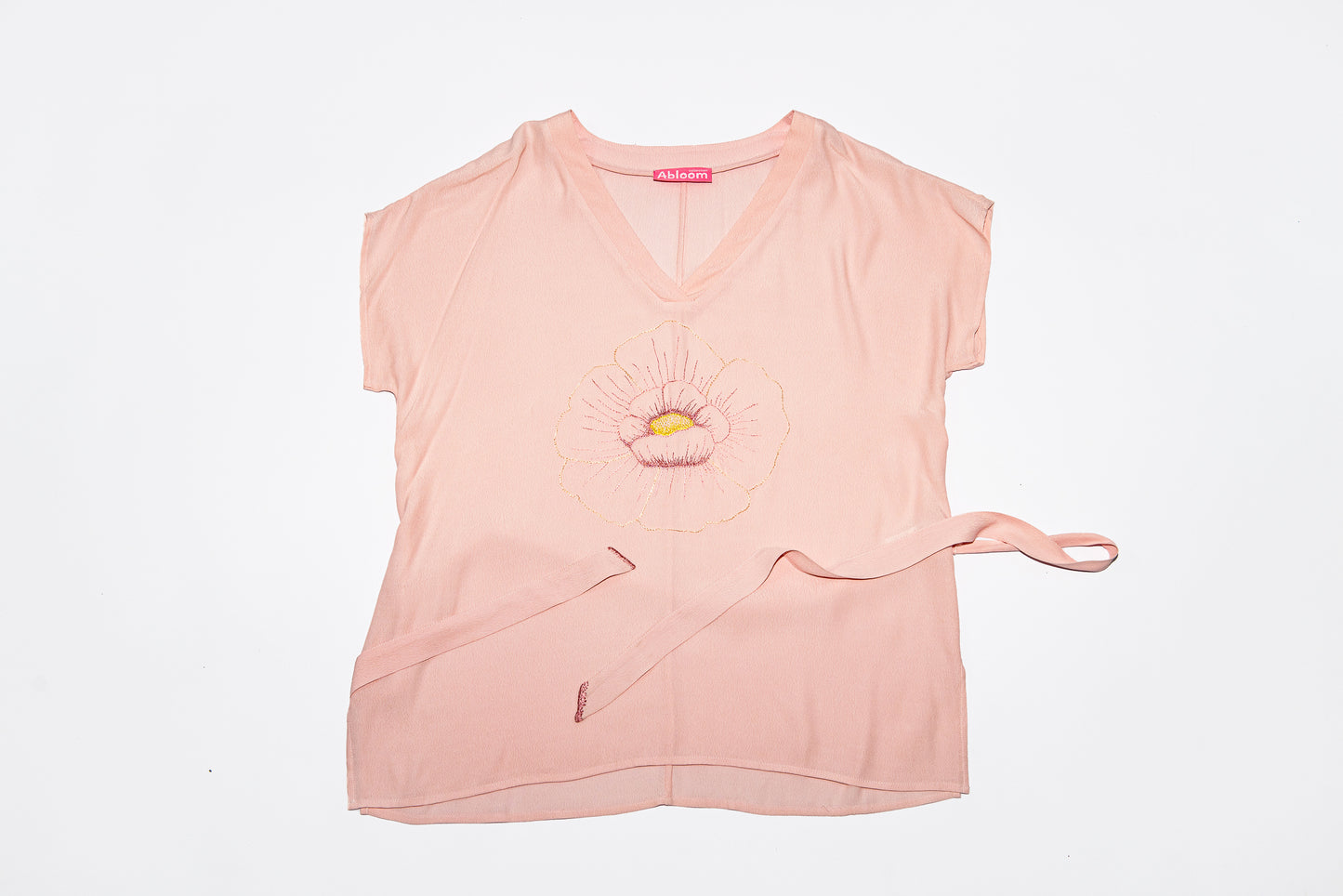 Embroidered Flower Top