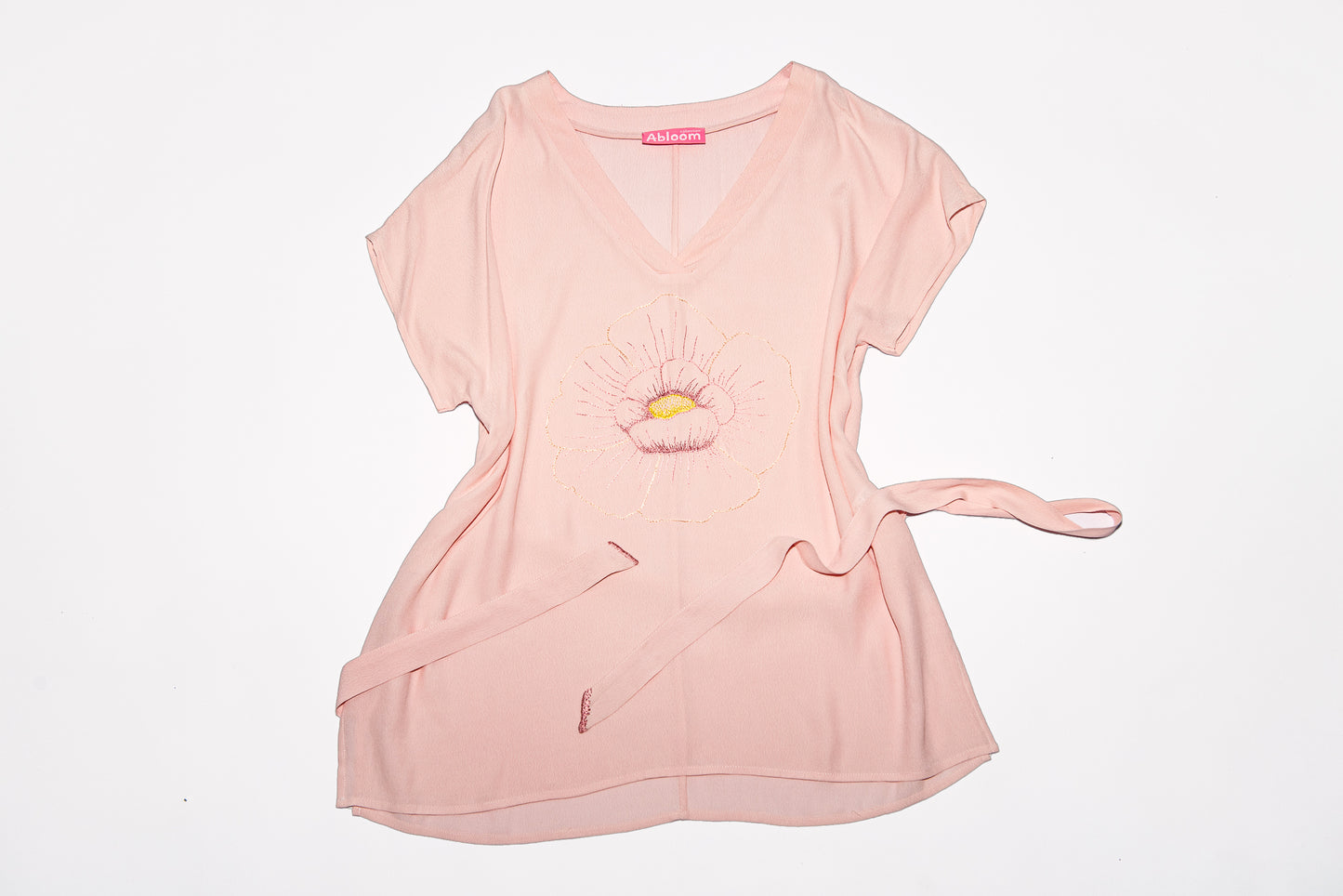 Embroidered Flower Top