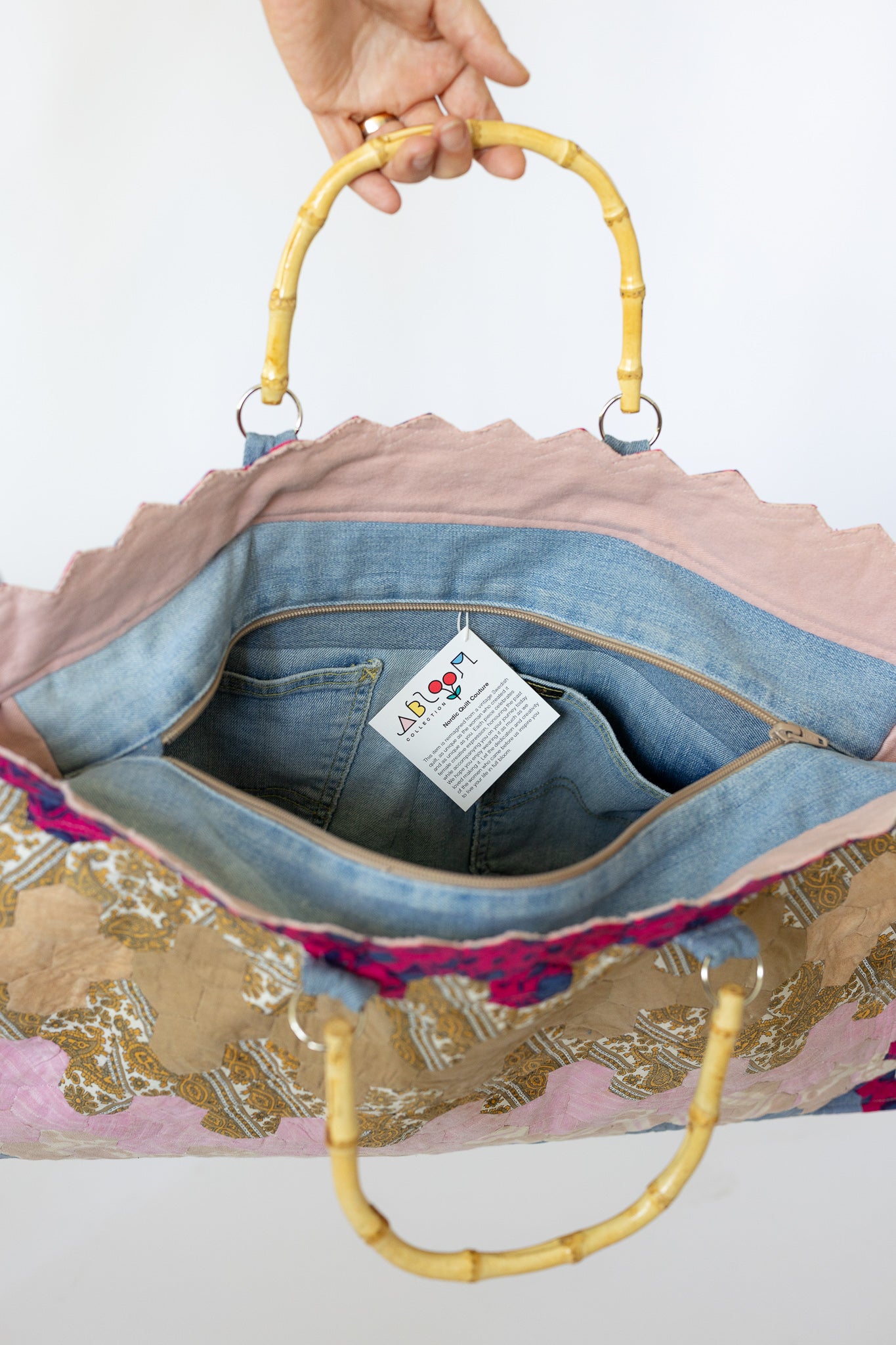 Nordic Quilt Couture - Summer Pink Bag