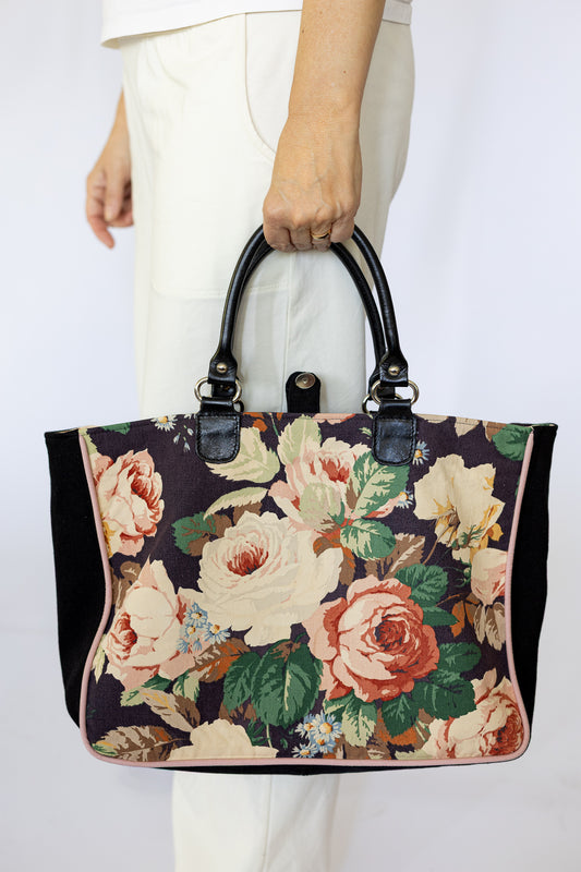 Vintage roses bag