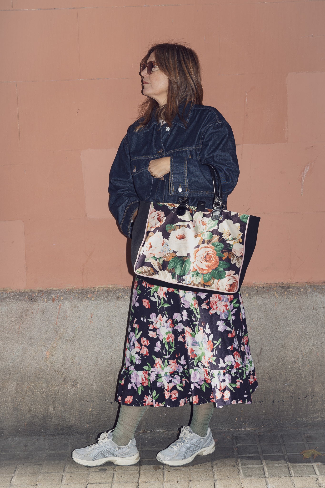 Vintage roses bag