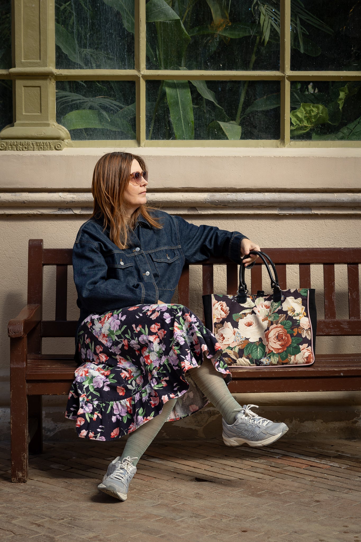 Vintage roses bag