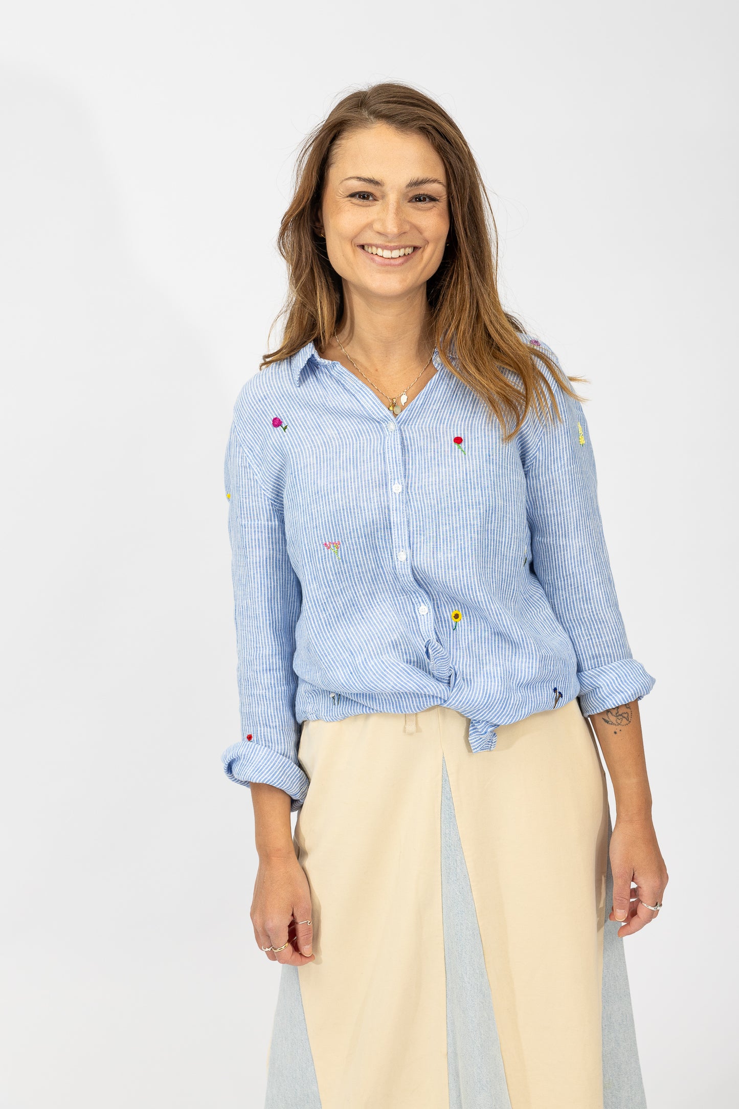 Embroidered Summer Shirt