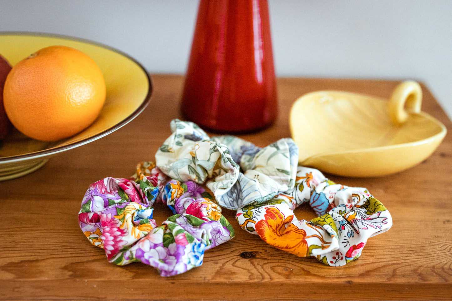 Floral Scrunchie